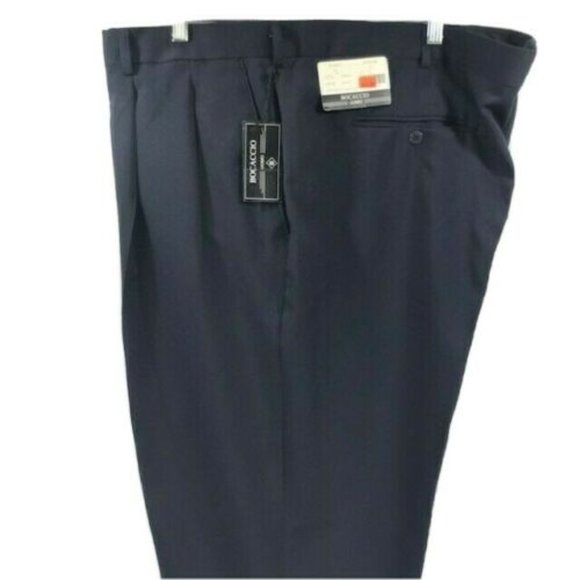 Bocaccio UOMO Men's Navy Dress Pants Sizes 54 - 60 - Picture 1 of 4